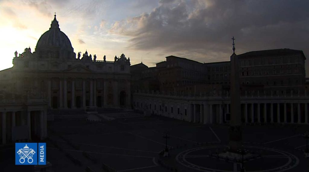 Praça São Pedro Vaticano Ao Vivo