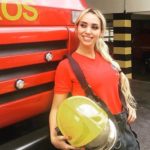 lu gatuza Firefighter bombeira qual a altura medidas nome namorou cirurgia fotos playboy sexy nua pelada loira dicas de sexo calcinha bikini 4