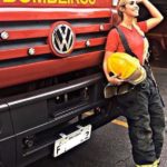 lu gatuza Firefighter bombeira qual a altura medidas nome namorou cirurgia fotos playboy sexy nua pelada loira dicas de sexo calcinha bikini 5