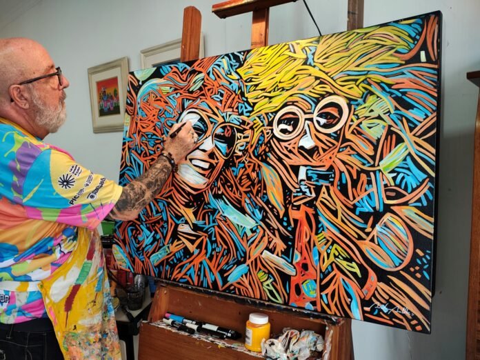 Anselmo Arlotta abre exposição em Florianópolis. crédito Caelan Noir Hosch Pereira