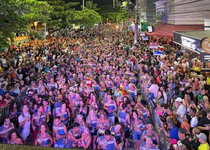 Desfile dos bloquinhos