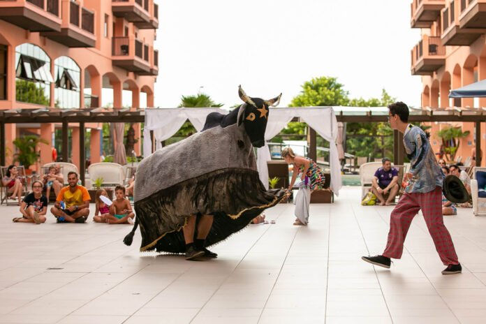 Boi de Mamão no Jurerê Beach Village. Foto divulgação