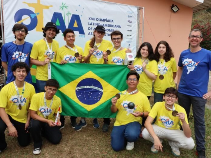 1 - Time Brasil - 9 medalhas de ouro e 1 de prata