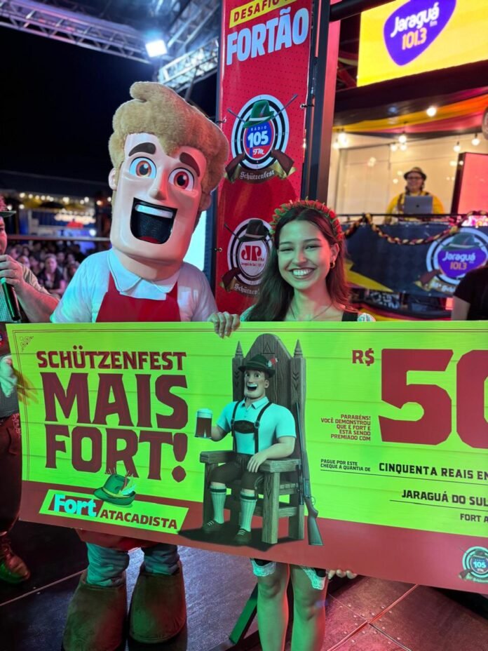 Fort Atacadista leva diversão e prêmios à Schützenfest (Divulgação) (4)